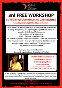 Support Group Workshop Flyer