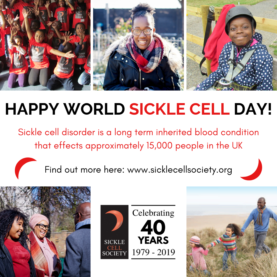 Happy World Sickle Cell Day (Instagram) » Sickle Cell Society